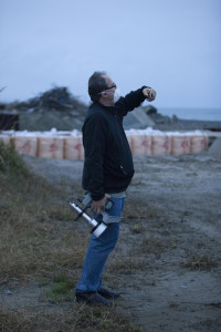 Dan Sythe in Iwaki, Fukushima Prefecture, December 2011